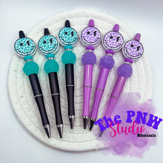 Smile face- RTS 6pc pen pack