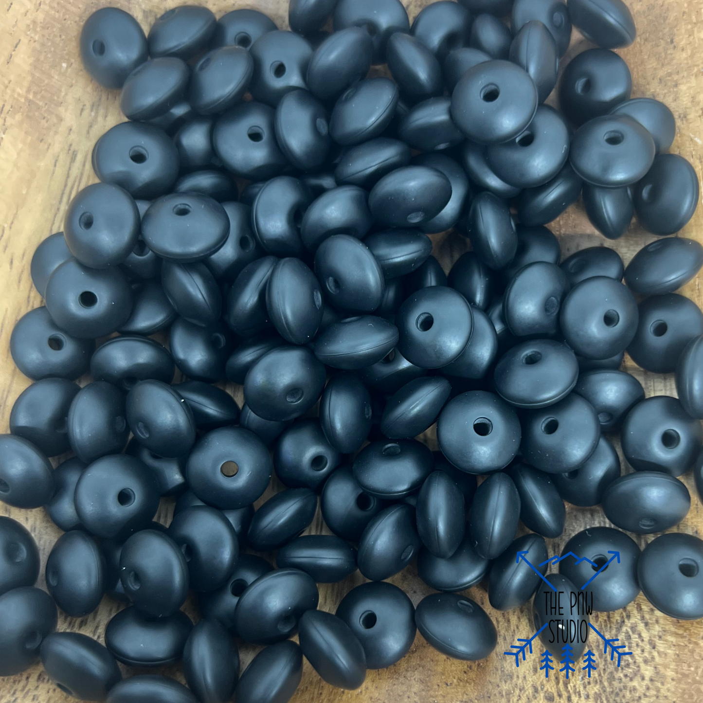 12mm Lentil- Black