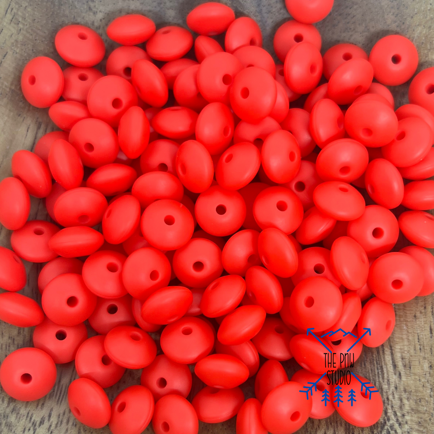 12mm Lentil- Red