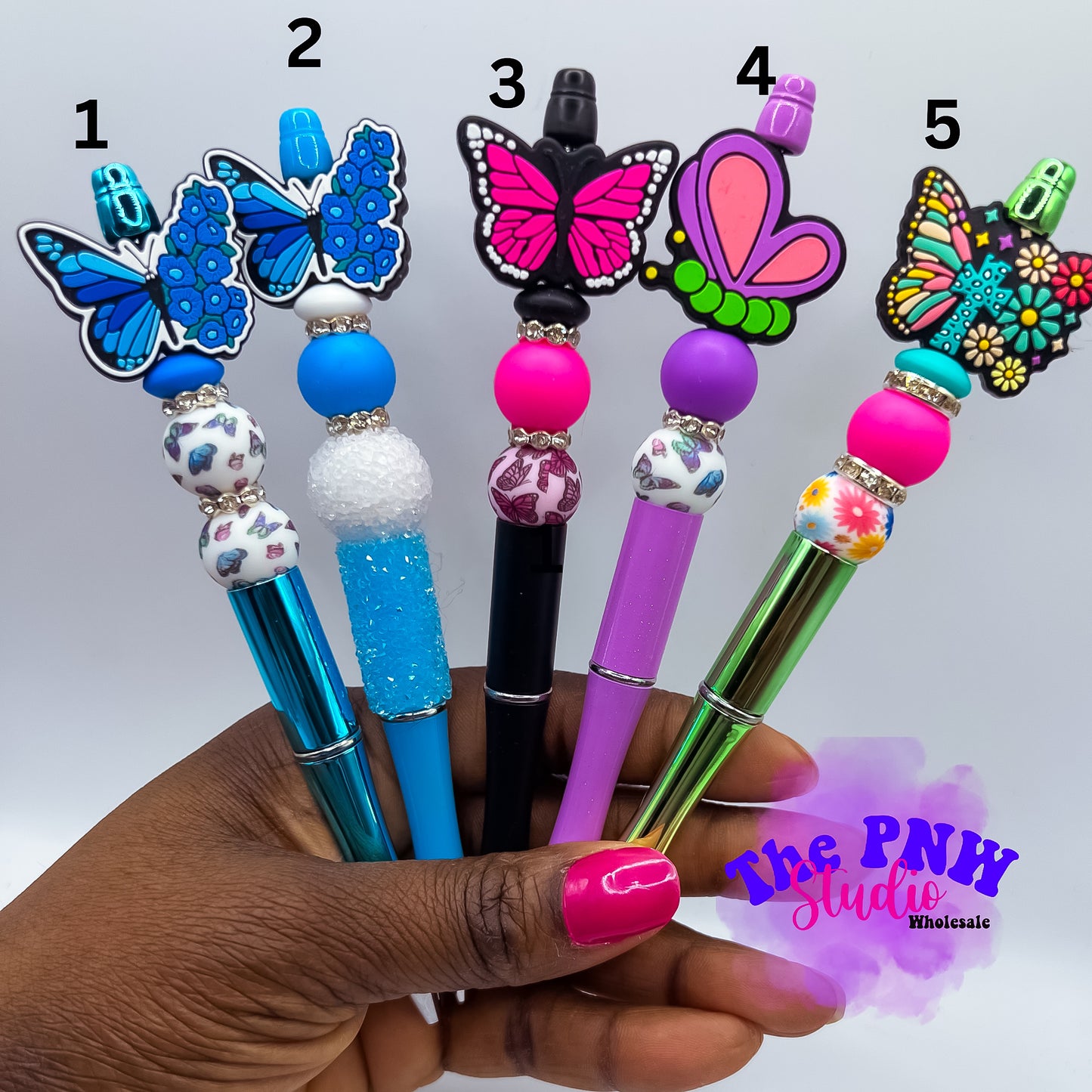 Premade RTS single pens - Butterflies