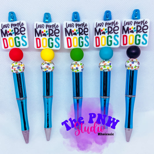 Less people more dogs- RTS 5pc pen pack