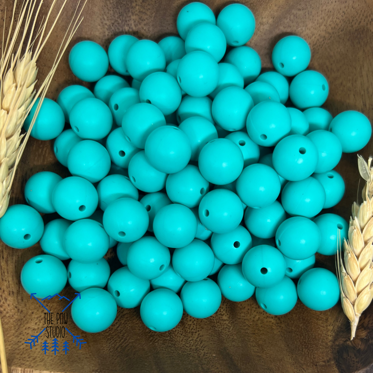 15mm Turquoise beads