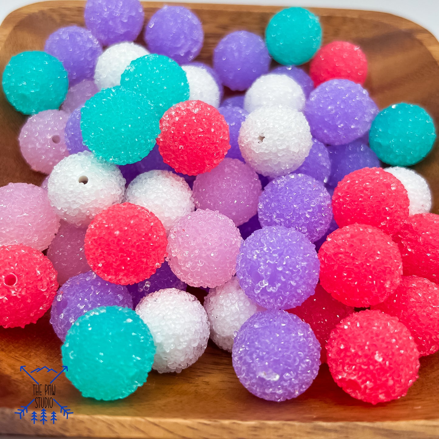 20mm Sugar acrylic beads